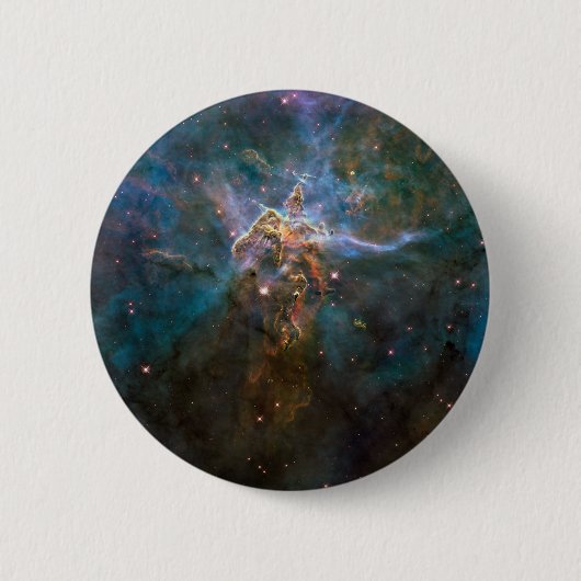 Carina nebulae in de ruimte ronde button 5,7 cm (Voorkant)
