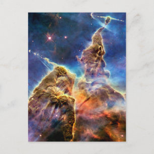 Carina-nevel Mystic Mountain-foto van de buitenrui Briefkaart