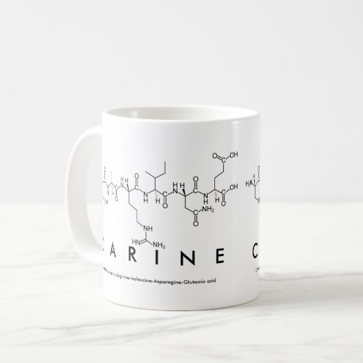 Carine peptide name mok (Voorkant links)