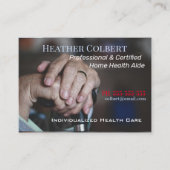 Caring4U Trusty Professional Visitekaartje (Voorkant)