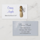 Caring Angels Verpleegzorg Visitekaartje (Voorkant / Achterkant)