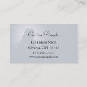 Caring Angels Verpleegzorg Visitekaartje (Achterkant)