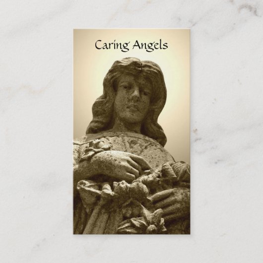 Caring Angels Verpleegzorg Visitekaartje (Voorkant)