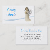 Caring Angels Verpleegzorg Visitekaartje (Voorkant / Achterkant)