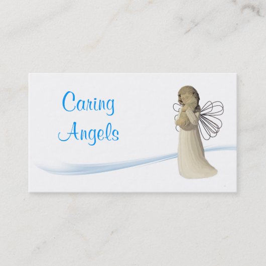 Caring Angels Verpleegzorg Visitekaartje (Voorkant)