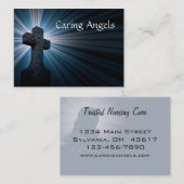 Caring Angels Verpleegzorg Visitekaartje (Voorkant / Achterkant)