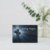 Caring Angels Verpleegzorg Visitekaartje (Staand voorkant)