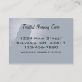 Caring Angels Verpleegzorg Visitekaartje (Achterkant)