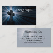 Caring Angels Verpleegzorg Visitekaartje (Voorkant / Achterkant)