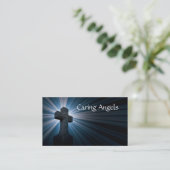 Caring Angels Verpleegzorg Visitekaartje (Staand voorkant)