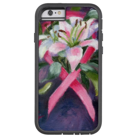 Caring Breast Cancer Awareness IPhone6 case (Achterkant)