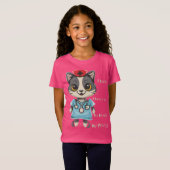 Caring Cat Nurse: Het is mijn ding gezipt T-shirt (Voorkant volledig)