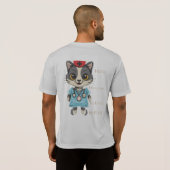 Caring Cat Nurse: Het is mijn ding T-shirt (Achterkant volledig)