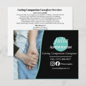 Caring Companion Caregiver Briefkaart (Voorkant / Achterkant)