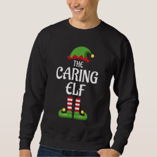 Caring Elf Familie Matching Groep Kerstmis Trui