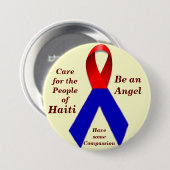 Caring for Haiti_ Button (Voorkant /achterkant)
