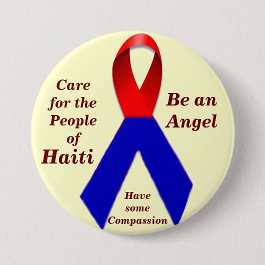 Caring for Haiti_ Button (Voorkant)