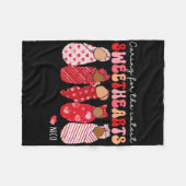 Caring For The Cutest Sweethearts Nicu Nurse Valen Fleece Deken (Voorkant (Horizontaal))