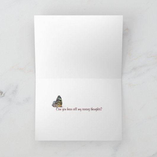 Caring Thoughts Kaart (Binnen)