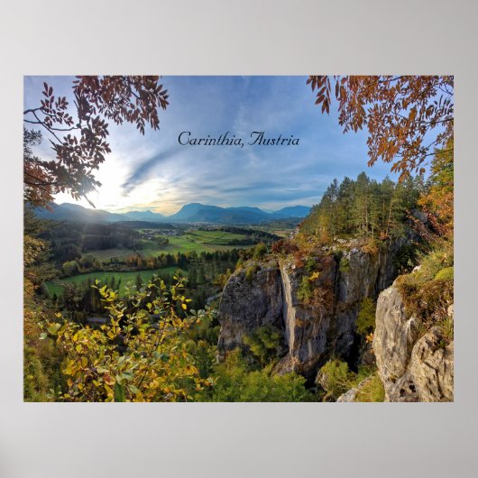 Carinthia, Oostenrijk Poster (Voorkant)
