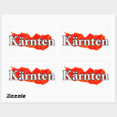 Carinthia Rechthoekige Sticker (Vel)