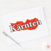Carinthia Rechthoekige Sticker (Envelop)