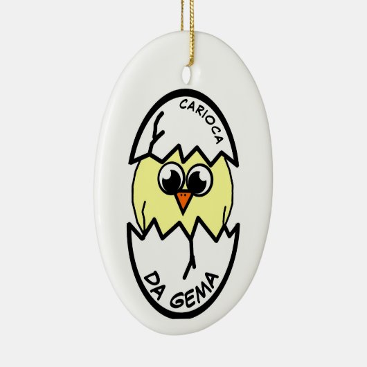 Carioca da Gema Keramisch Ornament (Rechts)