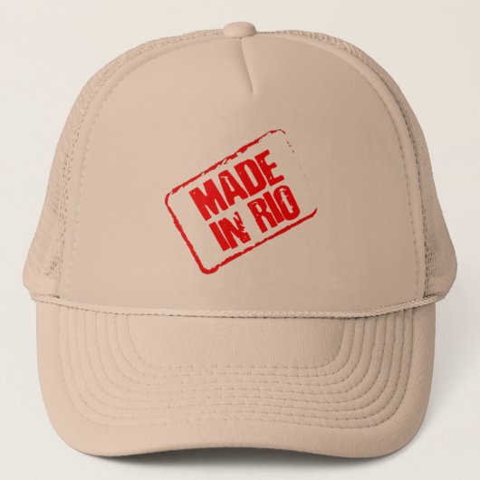 CARIOCA GEMAAKT IN RIO STAMP TRUCKER PET (Voorkant)