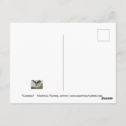 Cariou Briefkaart (Achterkant)