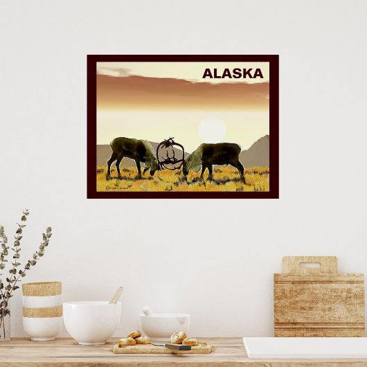 Cariou Duel - Alaska Poster (Keuken)