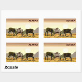 Cariou Duel - Alaska Rechthoekige Sticker (Vel)