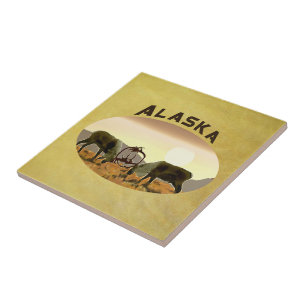 Cariou Duel - Alaska Tegeltje