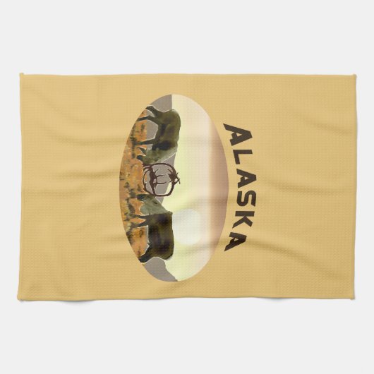 Cariou Duel - Alaska Theedoek (Horizontaal)