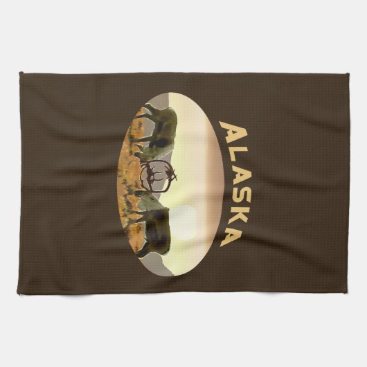 Cariou Duel - Alaska Theedoek (Horizontaal)