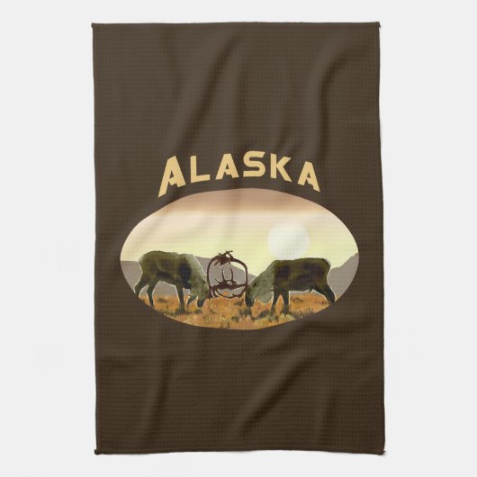 Cariou Duel - Alaska Theedoek (Verticaal)