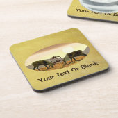 Cariou Duel Bier Onderzetter (Linkerzijde)