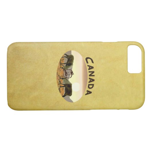 Cariou Duel - Canada Case-Mate iPhone Case (Achterkant (Horizontaal))