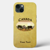 Cariou Duel - Canada Hoesje-Mate iPhone Case (Achterkant)