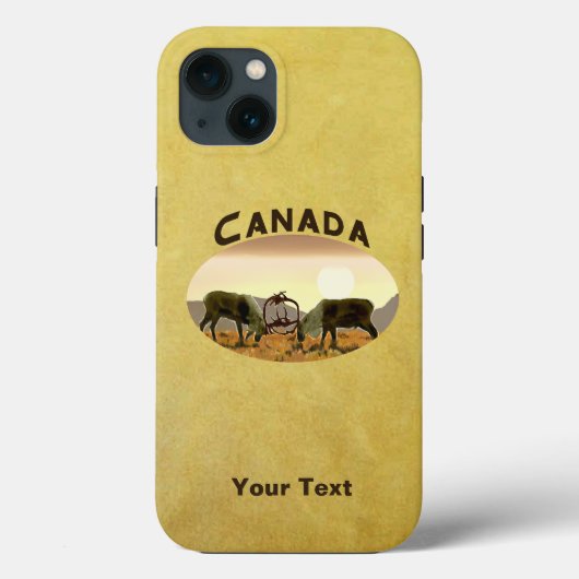 Cariou Duel - Canada Hoesje-Mate iPhone Case (Achterkant)