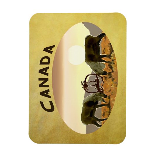 Cariou Duel - Canada Magneet (Verticaal)