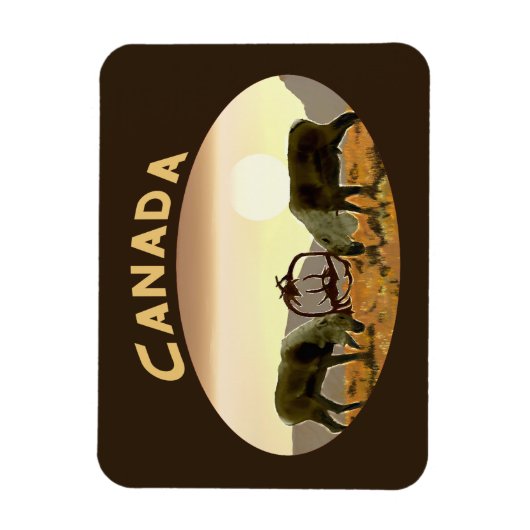 Cariou Duel - Canada Magneet (Verticaal)