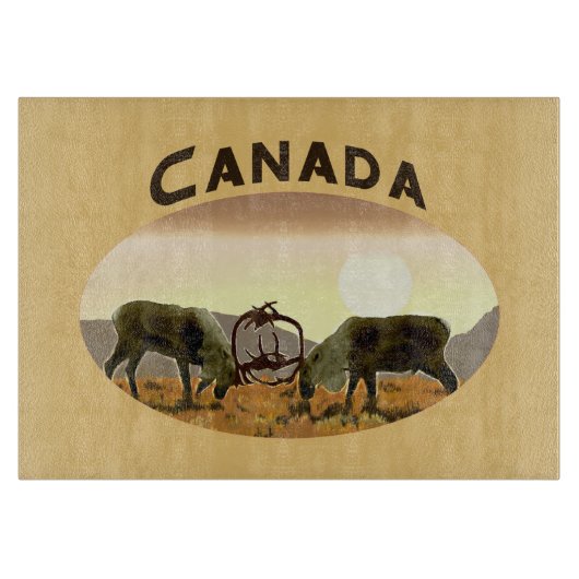 Cariou Duel - Canada Snijplank (Voorkant)