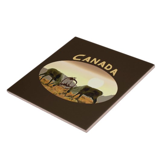 Cariou Duel - Canada Tegeltje (Zijkant)