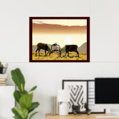 Cariou Duel Poster (Thuiskantoor)