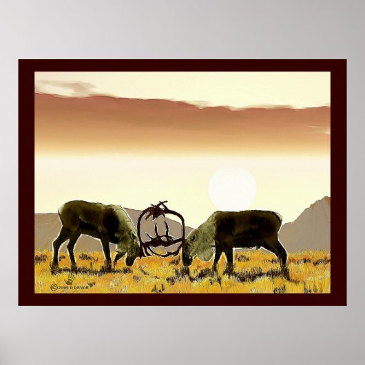 Cariou Duel Poster (Voorkant)