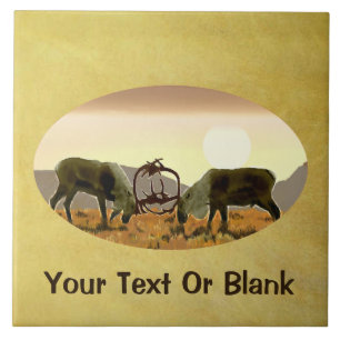 Cariou Duel Tegeltje