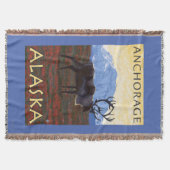 Cariou Scene - Anchorage, Alaska Deken (Voorkant)