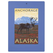 Cariou Scene - Anchorage, Alaska Klembord (Achterkant)