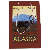 Cariou Scene - Anchorage, Alaska Medium Cadeauzakje (Voorkant)