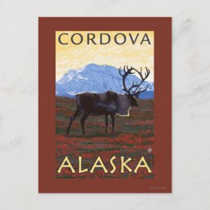 Cariou Scene - Cordova, Alaska Briefkaart